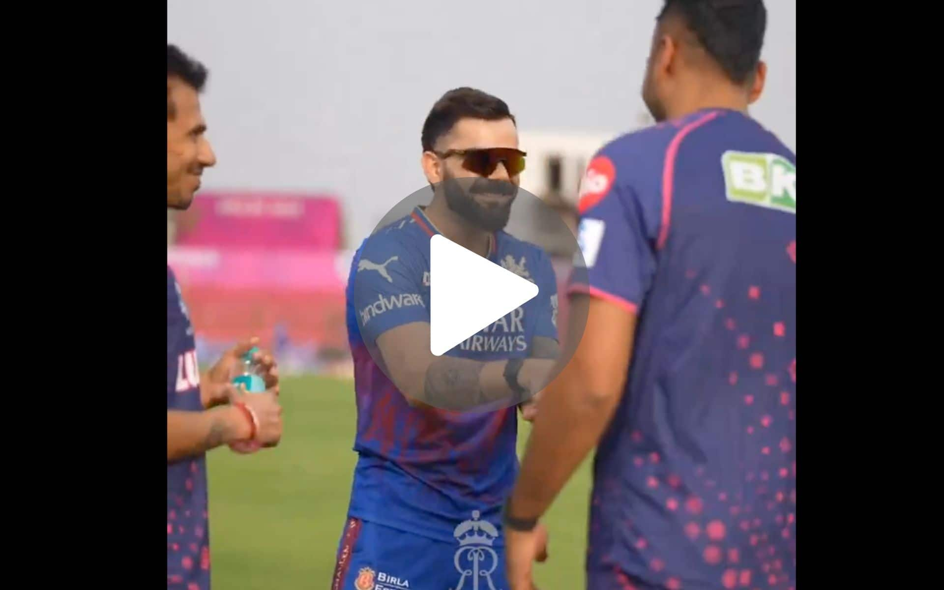 [Watch] 'Aisa Mauka Phir Kaha Milega' - Virat Kohli Teases Avesh Khan Ahead Of RR-RCB Clash